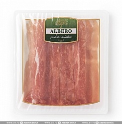 Окорок Альберо 70г Прошутто Крудо с/в кат.А нарезка