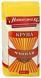 Националь крупа 800г Манная Националь крупа 800г Манная