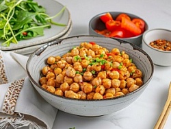 Нут с овощами вес