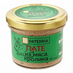 Пате Патеррия 90г из мяса кролика с/б