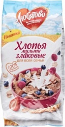 Любятово хлопья зерновые мультизлаковые 250г