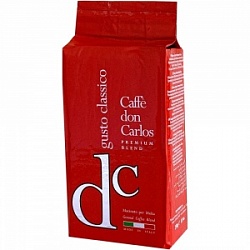 Дон Карлос кофе 250г молотый Густо классика