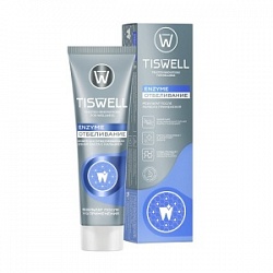 Зубная паста Тисвел 110г энзимная отбеливающая с кальцием