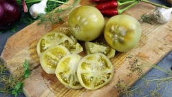 Томаты зеленые маринованные (вес)