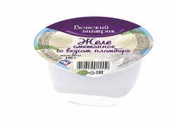 Желе сметанное Венский завтрак 140г Пломбир 12,0% стакан Желе сметанное Венский завтрак 140г Пломбир 12,0% стакан