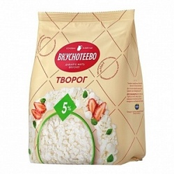 Творог Вкуснотеево 450г 5% стабил