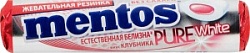 Жевательная резинка Ментос 15,5г Клубника