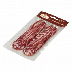 Нарезка Рублевский МК 80г Колбаса Брауншвейгская полусухая, с/к (8)