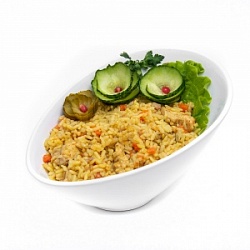 Плов с курицей вес.