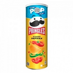 Чипсы Принглс 165г Сладкая паприка
