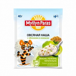 Каша Мюллюн Парас Тигренок 40г овсяная с Яблоком и изюмом
