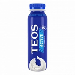 Йогурт питьевой ТЕОС 260г Актив 2% бут