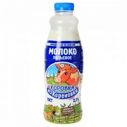 Молоко Коровка из Кореновки 0,9л 2,5% бут***