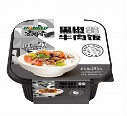 Рис Хонглу 295г саморазогревающийся с говядиной и черным перцем Рис Хонглу 295г саморазогревающийся с говядиной и черным перцем