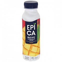 Йогурт Эпика 260г натуральный Манго 2,5% пл/б