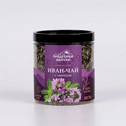 Напиток чайный Предгорья Белухи 70г Иван-чай с чабрецом п/б Напиток чайный Предгорья Белухи 70г Иван-чай с чабрецом п/б