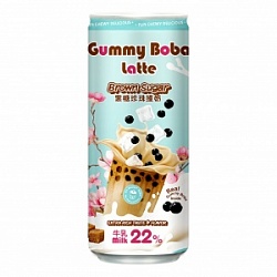 Напиток безалкогольный Os Bubble 0,470л Boba Latte Brown Sugar ж/б