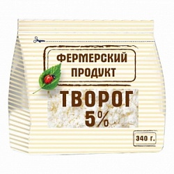 Творог Фермерский продукт 340г 5%