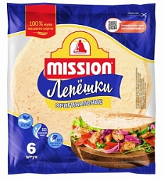 Лепёшки Миссион 250г Оригинальные