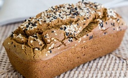 Хлеб безглютеновый из муки зеленой гречки 250 г шт.