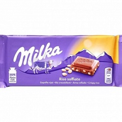 Шоколад Милка 100г Криспи Райс