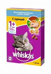 Вискас корм для котов 350гр под.куриц д.стер кош