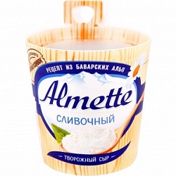 Сыр Альметте 150г творожный Сливочный