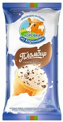 Коровка из Кореновки мороженое 80г пломбир с шок крошкой в ваф/ст