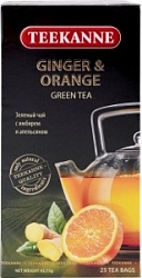 Чай Тикане чай 25*2г Имбирь-Апельсин зеленый