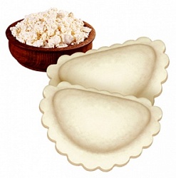 Вареники с творогом с/м вес.