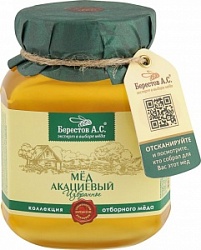 Мед Берестов А.С. 200г Избранное Акациевый ст/б