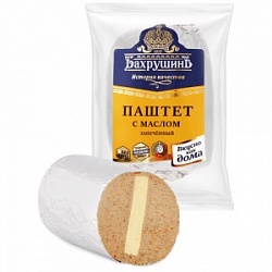 Паштет Бахрушинъ (вес) Люкс печеночный с маслом