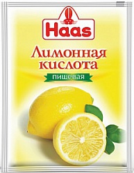 Хаас лимонная кислота 10г
