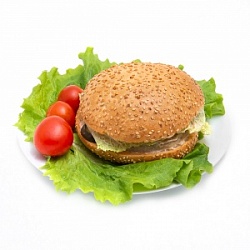 Бургер с куриной котлетой 220г шт.