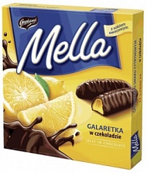Мелла мармелад 190г желейный Лимон в шоколаде