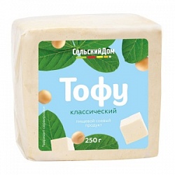 Сыр Сельский Дом 250г Тофу классический соевый
