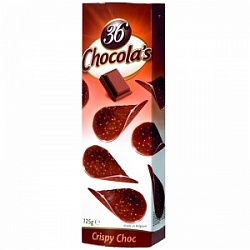 Гамлет шоколадные чипсы 125г Молочный шоколад