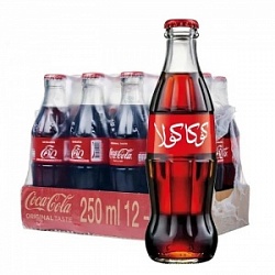 Напиток Кока-Кола 0,25л ст/б Иран