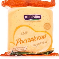 Сыр Киприно (вес) Российский полутвердый 50%