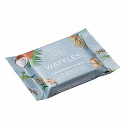 Вафли Фабрика Природы 20г с гричишным белым кокосовым шоколадом