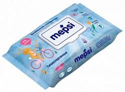 Мепси салфетки 72шт влажные гипоаллергенные детские