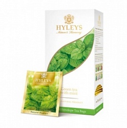 Хейлис чай 1,5г*25шт Зеленый с мятой фольга