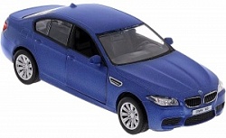 БМВ М5 Машина металлическаяинерционная, голубой матовый цвет, 16.5 x 7.5 x 7 см