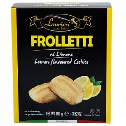 Печенье Лаурьери Фролетти 100г с лимоном