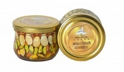 Медовый десерт Премиум 300г Фисташка (кругл.)