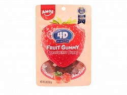 Мармелад Амос 4D 65г Клубничный вкус