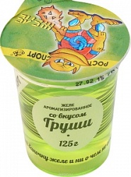 Ростагроэкспорт желе 125г Груша стакан