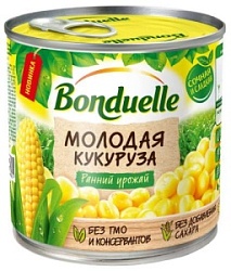 Кукуруза Бондюэль 425мл молодая ж/б