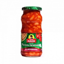 Фасоль Дядя Ваня 480г печеная по-домашнему с/б Фасоль Дядя Ваня 480г печеная по-домашнему с/б