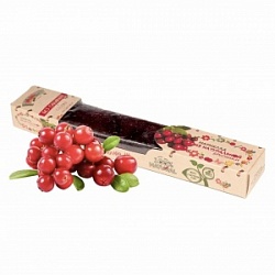 Мармелад ДиетСибирь 100г из натур. ягод на фруктозе Брусника